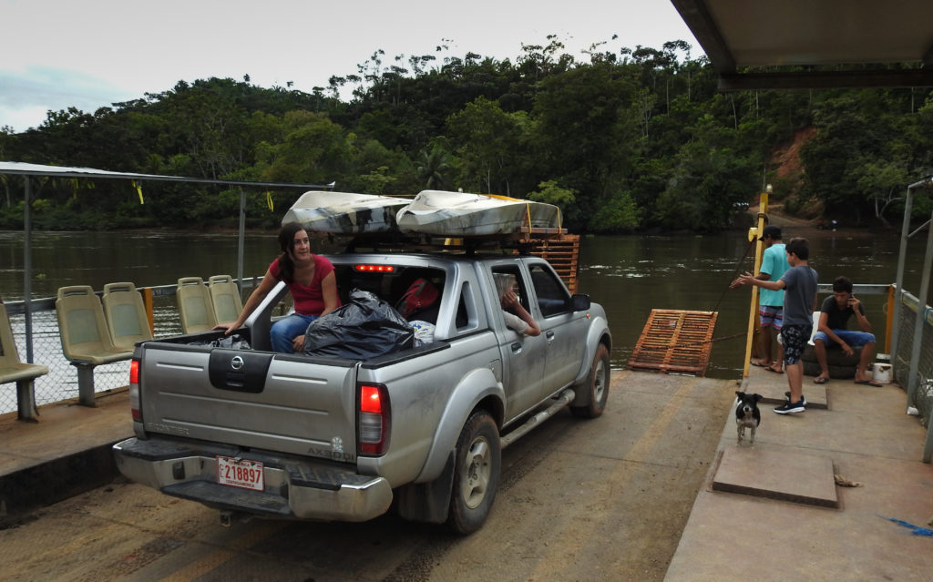 In this Area of Costa Rica, transportation is often still a complicated Issue for the limited road net and its quality...but this is Adventure!!